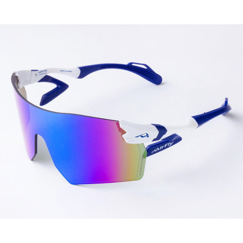 AirFly AF-305 C-5CYMT Deep Blue Mirror Sunglasses - Tennis Town 