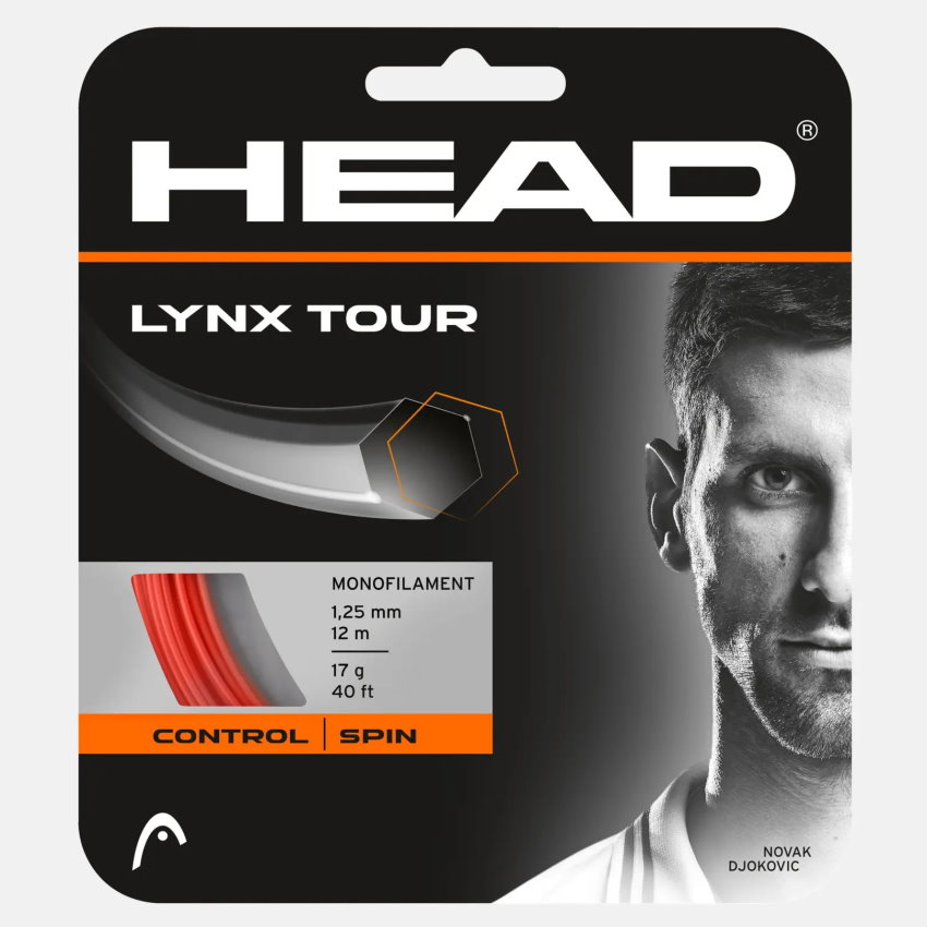 Head Lynx Tour 17/1.25 Orange String (no original packing)