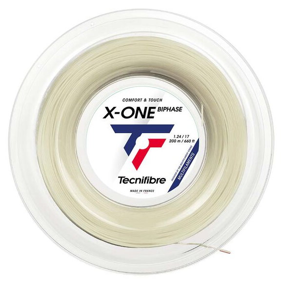 Tecnifibre X-One Biphase 16/1.30 String Reel 200m/660'